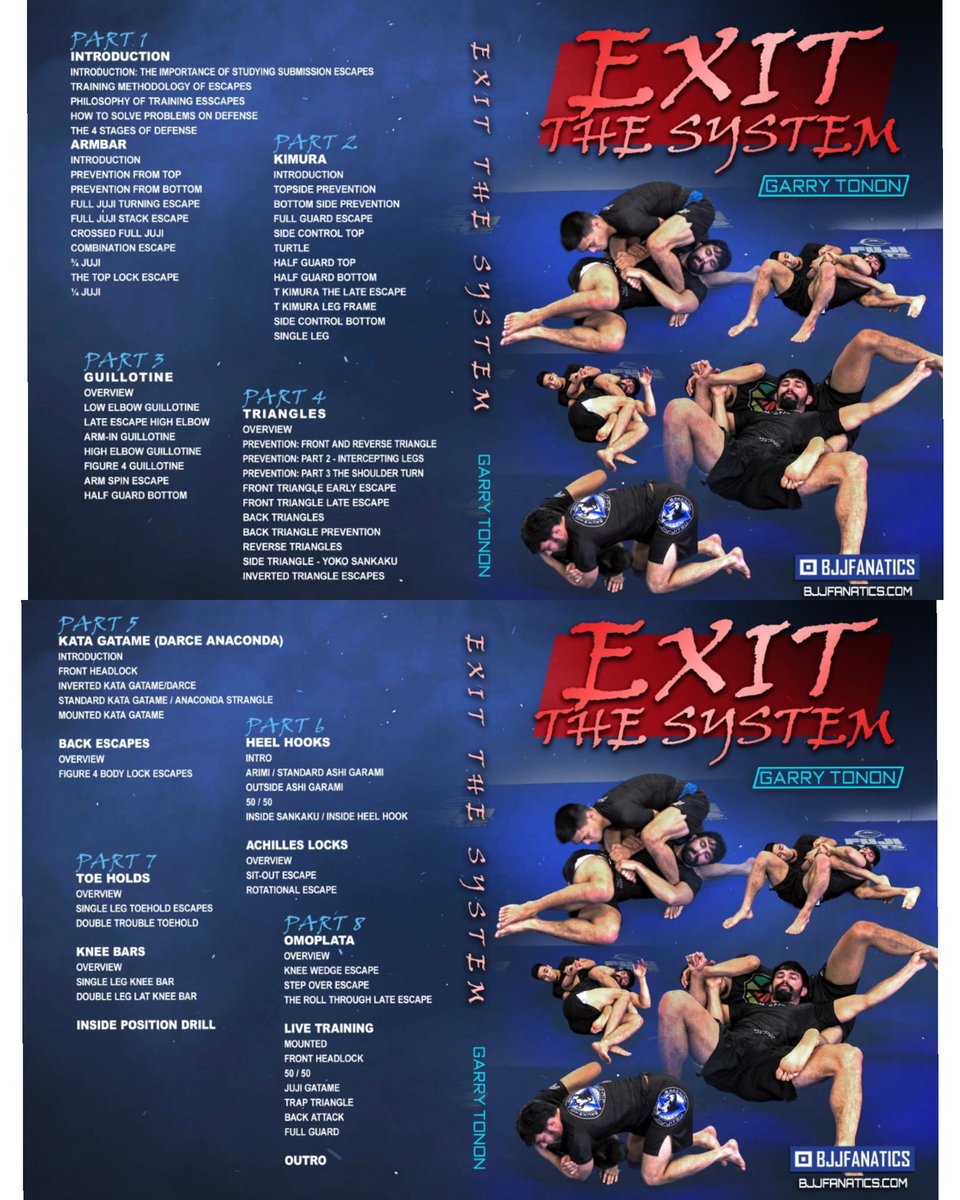 Lee más sobre el artículo Garry Tonon- Exit The System